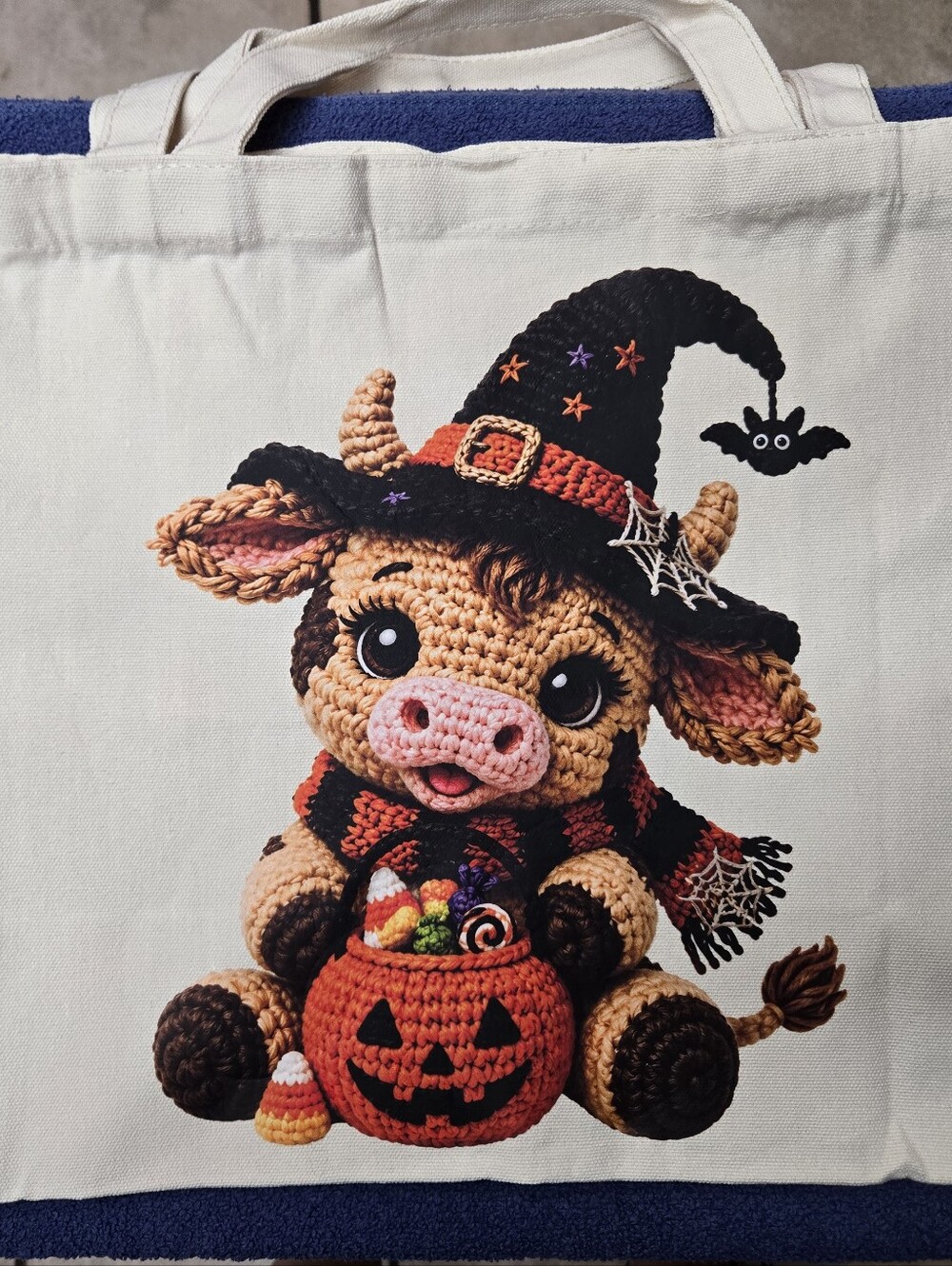 Halloween Canvas Tote Bag